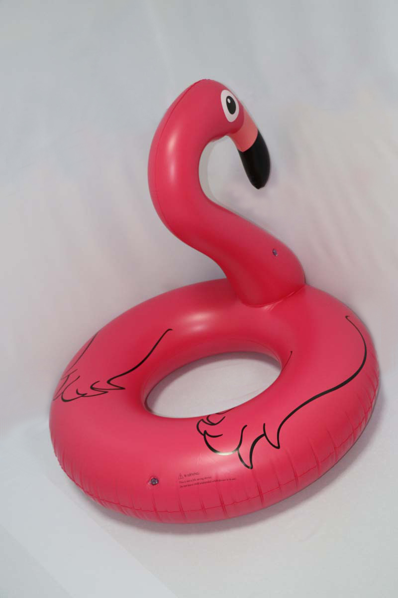 flamingo inflatable ring